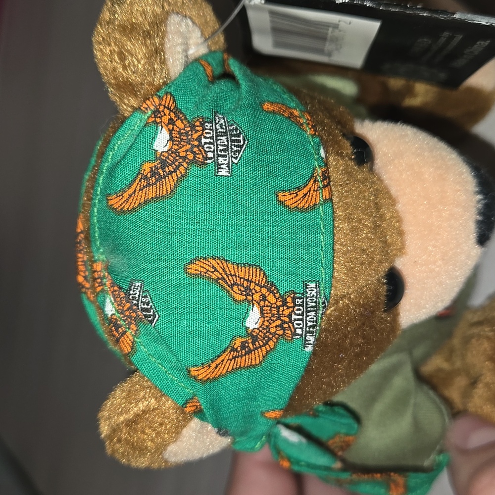 Vintage Harley-Davidson 1998 Biker Teddy Bear Set New With Tags - Picture 4 of 16